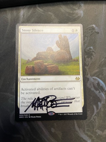 Stony Silence - SIGNED